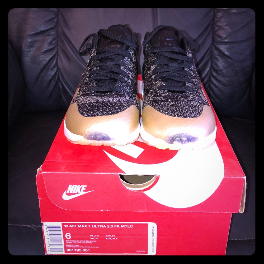 Women’s Air Max 1 Ultra 2.0 Flyknit Metallic